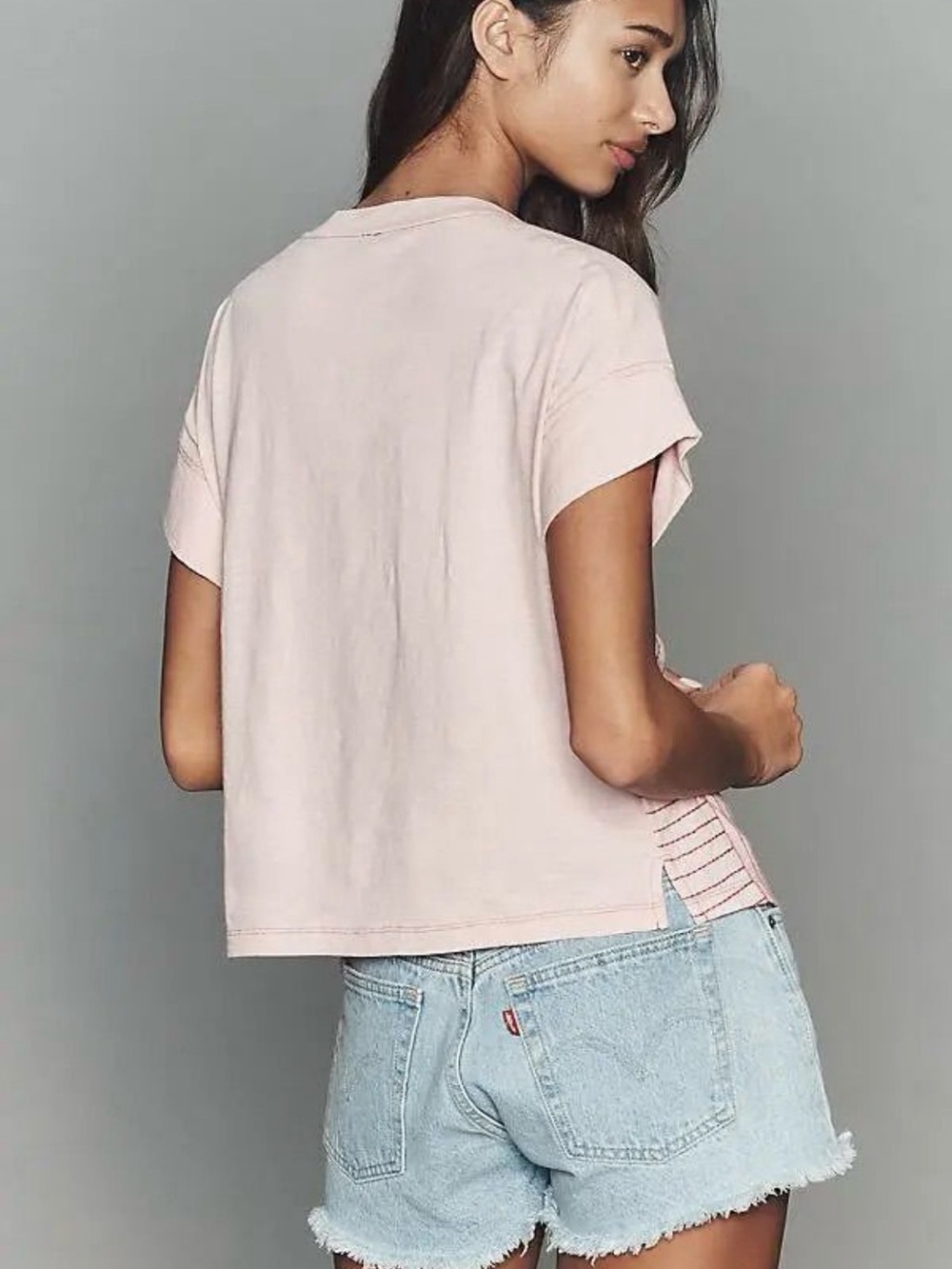 Anthropologie Stitched T-Shirt - Picture 4 of 8